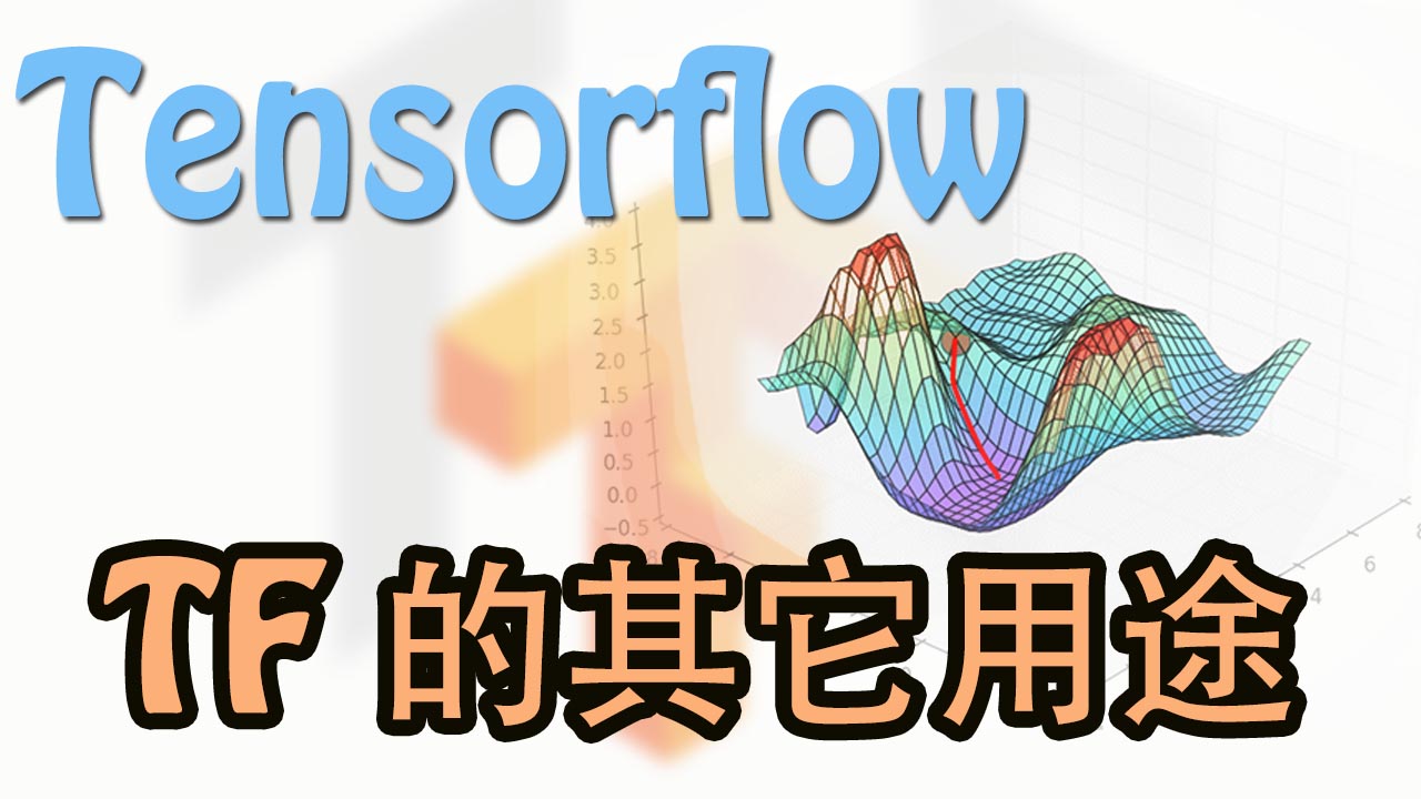 用 Tensorflow 可视化梯度下降